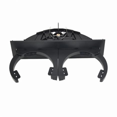 Getränkehalter für die Mittelkonsole des BMW 3er E46 (1998-2005) – Halterung für Wasserflaschen und Münzfach (Grau)