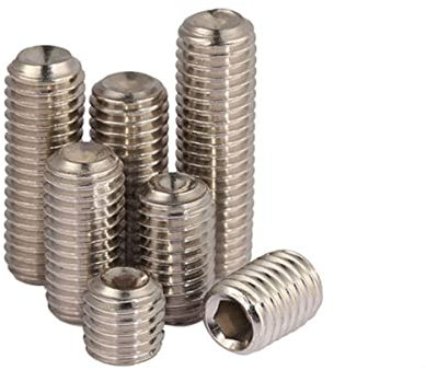 304 Edelstahl Innensechskant-Schrauben-Innengewinde M1.6 M2 M3 M4 M6 M8 M10 M12 M16 Konkave Gewindestifte-M4,5mm (20 Stück)