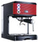 Cafetière À Filtre Avec Mousseur À Lait Conception À Double Tasse Multi Boissons Acier Inoxydable Filtre Permanent Lavable Cafetière Machine À Café Bac À Café Hermétique Intégré,Rouge