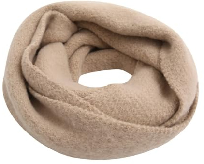 FASHION YOU WANT Damen Loopschal Strickschal Schlauchschal Schal Feinstrick einfarbig Rundschal