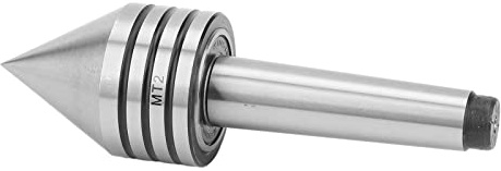 Centre de Poupée Mobile MT2, Haute Précision, Accessoires de Poupée Mobile HSS, Remplacement de Tour CNC, Centre de Poupée Mobile pour Tour à Bois et Métal, Usinage CNC, Tournage