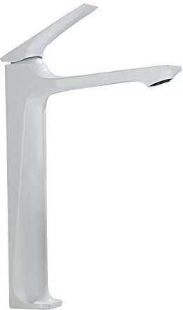 Badarmatur Messing Einloch, Badarmatur Einloch Messing, Badarmaturen Compatible with Waschbecken 1 Loch Weiß, Badarmaturen Compatible with Waschbecken 1 Loch hoch,Grau A,Spültischmischer