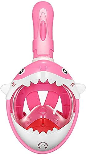 ZGYOZMNG Occhialini Maschera da Sub Maschere da Sub Nuoto Maschera da Snorkeling a Pieno facciale Bambini Subacquea Scuba Anti Fog Snorkel Maschera da Sub Set Attrezzatura per Ragazzi Ragazze