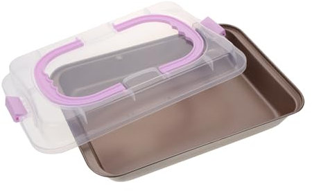 PRETYZOOM Molde Rectangular para Hornear Pasteles de Cocina con Forma de Rollo Suizo Fácil de Limpiar
