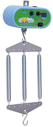 VonVVer Federwiege Motor bis 19KG Belastbar Elektrisch Motor Federwiege Elektrische Babyschaukel Controller mit Einstellbar Timer Elektrische Wiege Steuerung