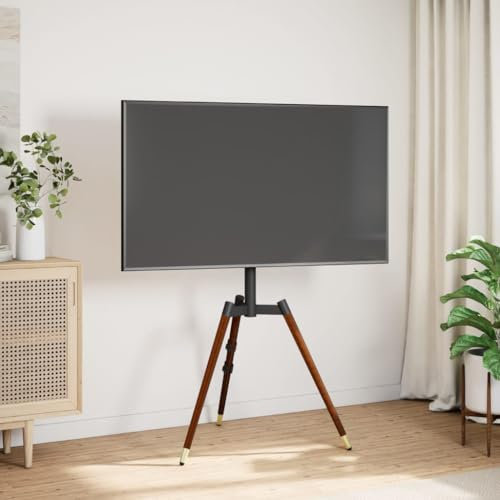 Lechnical Piedistallo TV per Schermo 37 - 65 Max VESA 400x400 mm 40 kg, treppiede TV, treppiede TV, Supporto TV a cavalletto d'Arte-4012164
