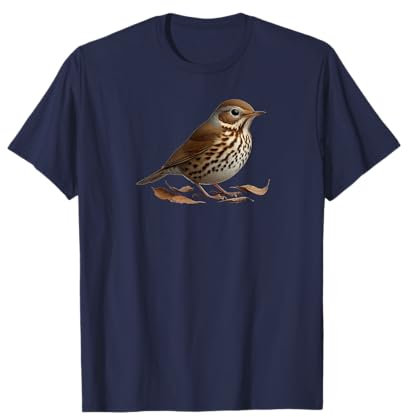 Bird Series. Wood Thrush. T-Shirt