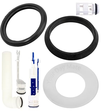 Lift Bell, Basin and Flush Pipe Gasket Kit - 3 Pack Compatible with Geberit Cistern 244.244.00.1 241.868.00.1 362.771.00.1