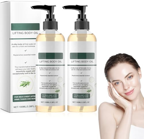 Huile Corporelle Liftante Au Collagène,Huile Corps Au Collagène Pour Femmes,Firmea Collagene Creme Corps,Collagen Lifting Body Oil,Anti Cellulite,Raffermissante,Hydratante,Atténue Les Ridules (2PC)