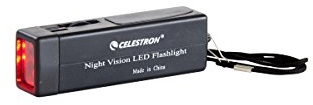 Celestron 93588 Astro Night Vision Flashlight, Lampe de poche vision nocturne, noir