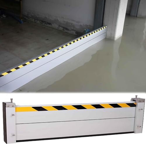 KEHSF Barrière de Protection Contre Les inondations pour Porte de Garage/Maison/Portes, 2 pi/3 pi/4 pi/5 pi/6 pi de Haut, système de prévention des inondations Robuste, Facile à Installer et à dém