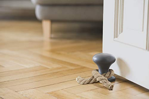 Philippi - Hamburger Stopper - Türstopper matt - mit echtem Hanftau