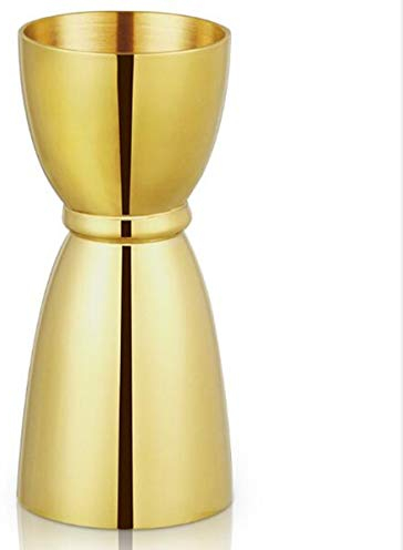 Double mesure Bell Jigger en acier inoxydable pour cocktail 20 ml/40 ml Bar Spirit Mesure (or)