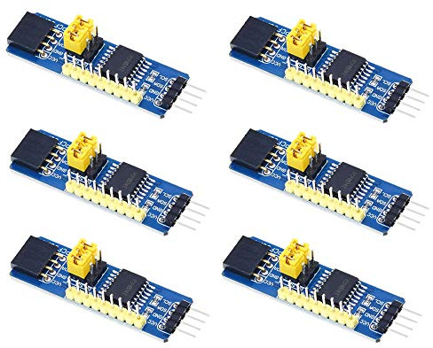 ZkeeShop 6 Stücke PCF8574 IO Erweiterungsplatine I2C-Schnittstelle I/O Expander I2C-Bus Auswertungs Entwicklungs Modul