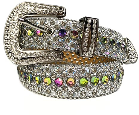 Western-Nietengürtel Cinturones Para Mujer Cowgirl Cowboy Bling Luxus Gurt Gürtel Strass Gürtel für Damen Herren Jeans Gold 106,7 cm