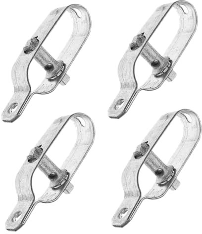 BESTonZON 4pezzi Tendifilo Zincato Tenditore Per Recinzione Resistente Strumento Per Tensionare Filo Elettrico e Reti Per e Vigneti Adatto Per Uso Intensivo