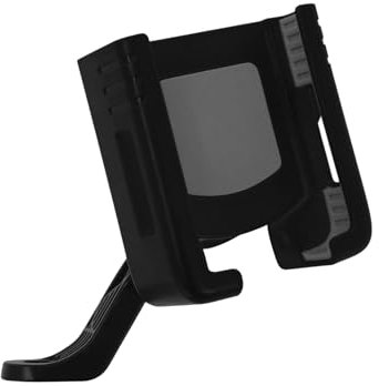 QUARKZMAN Cykel Mobiltelefonhållare, Bilateralt Fastsättning Mobiltelefon Hållare, 360° Roterbar Smartphone-hållare för 4,7-7,2 tum Telefon, Svart
