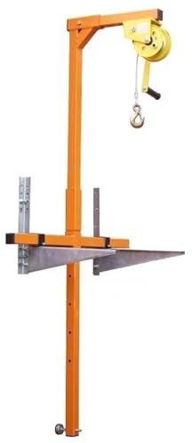 Outil de levage portable pour climatisation avec treuil manuel et support pour une installation et un démontage faciles des unités extérieures, durable et efficace