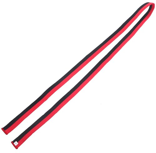 BESTonZON Martial Art Belt Taekwondo und Karate Gürtel Schwarz-rot Komfortabel Strapazierfähig für Jugendliche und Erwachsene Trainingsausrüstung