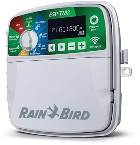R. Bird ESP-TM2 Centralina di controllo per sistemi di irrigazione, compatibile con WIFI/Wi-Fi, per esterni e interni (ESP-TM2 4 zone interni)