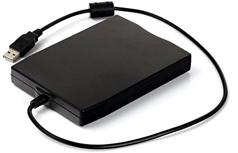 axGear 1.44 MB 3.5 inch USB External Floppy Disk Drive Data Storage FDD Reader Writer