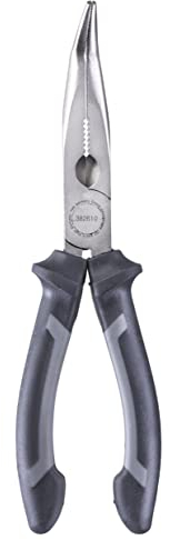 kwb Pinza a becchi piatti / Pinza a becchi piatti 200 mm 382610, secondo DIN ISO 5745, forma curva, taglienti temprati, acciaio CV