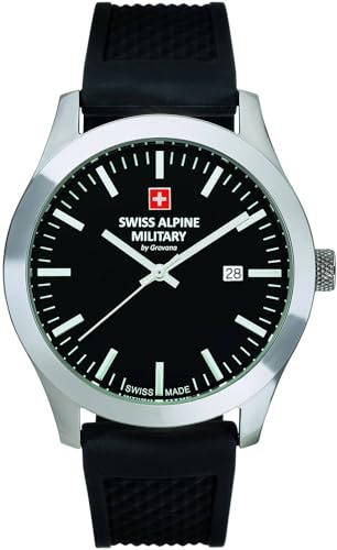 Swiss Alpine Military Analog Modell 7055.1837 Sport Herren 43 mm 10 ATM. Marke: