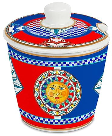 BACI MILANO Sole Mio Azucarero Porcelana