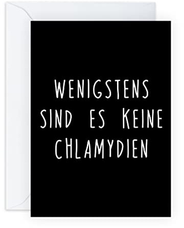 Central 23 Gute Besserung Karte für Sie – Lustige Grußkarte für Ihn – Aufmunterungskarte für Männer und Frauen – Humorvolles Geschenk für Freund, Kollegen – mit Aufkleber