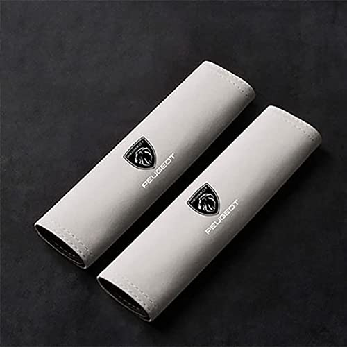 AYBEN 2X Copri Imbottitura Cintura Sicurezza Auto, per Peugeot 408 508Le 2008 4008 5008 308 3008 Imbottiture Cinture Sicurezza Traspiranti Adulti Bambini Accessori,B