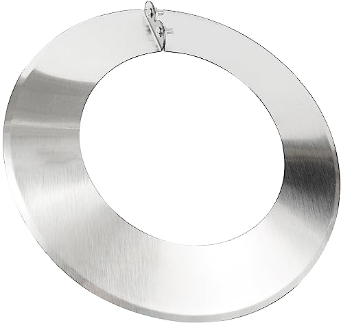 Beekeg Abdeckrosette/Rosette Ofenrohr,Edelstahl Rauchrohr Kaminaufsatz Ofenknie Ofenrohr Abgasrohre Rosette,ofenrohr dichtung (DN 100mm)