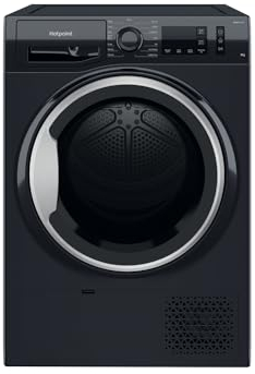 Hotpoint Crease Care 9kg Freetstanding Heat Pump Tumble Dryer - Black