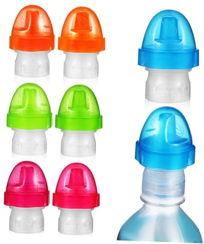 Cabilock 8stücke Babyflaschenverschlüsse Aus Silikon Wiederverwendbare Flaschenabdeckungen Für Junge Mädchen Getränkeflaschenhüllen Flaschendeckel Für Babyflaschen Deckel Für