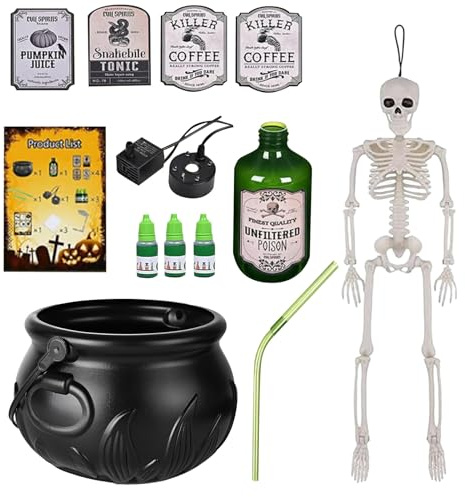 Amesor Bol De Dulces De Halloween | Decoración de Mesa para Halloween - Suministros para Fiestas Interior Exterior Casa Oficina Aula Tema Fantasmal de Verano