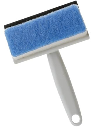 COLLBATH Herramienta Doble Cara para Limpieza de Ventanas y Baño Escobilla Ergonómica para Eliminación de Agua y Suciedad Cristales y Superficies