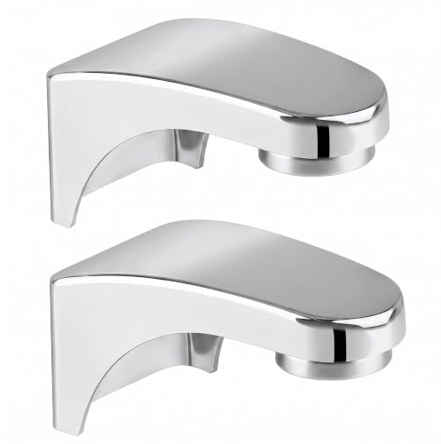 2 Porte-Savon Aimanté Mural Argent Support Magnétique Douche sans Perçage