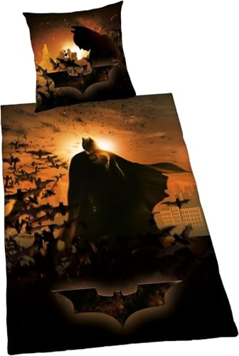 Parure Linge de lit Herding Batman Photo Impriméétoiles planètes brillent dans le noir Chevalier fermeture 135 x 200 cm NOUVEAU - all-in-one-outlet-24