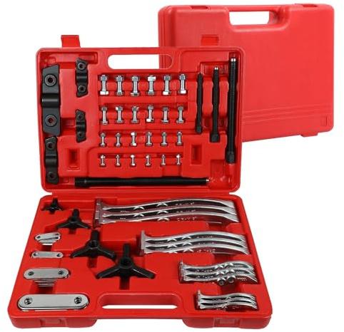 VKALTUL Zahnradnaben Abzieher Wheel hub Removal Tool Abzieher Werkzeug SetInnen Außen 2 und 3 Bein 3 4 6 8 Geeignet zum Entfernen von Zahnrädern, Naben, Kugellagern, Riemenscheiben und Ritzeln