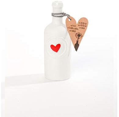 Good old Friends Mini Flaschenvase Herz