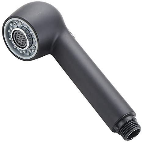 Gnimauhz G1/2 Douchette Robinet Cuisine Tête de Douche Pulvérisation Remplacement pour Salle de Bain Noir Mat