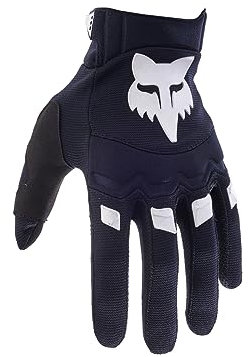 Fox Racing Dirtpaw Glove - Gepolsterte Knöchel, Gepolsterte Handfläche, Flex-Komfort, Klettverschluss, Stretch für Beweglichkeit, Langlebig für MX & Offroad, Farbe: Black/White, Größe: 4X