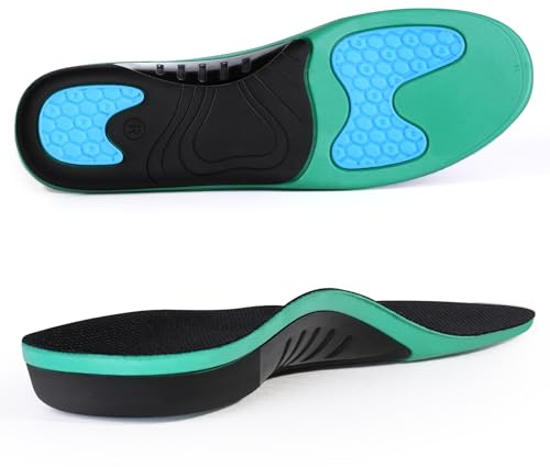 3ANGNI Orthopädische Einlegesohlen Fersensporn Einlagen Senkspreizfuß für Plantarfasziitis, Plattfuß Herren Damen，Kann Auch für Einlegesohlen Arbeitsschuhe Schuheinlagen Schuhe