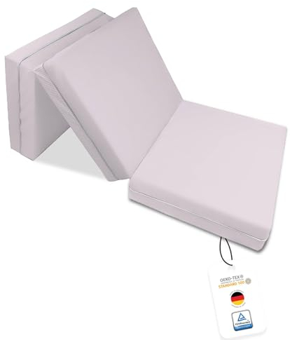 joyfill Klappmatratze - die Beste Faltmatratze aus Qualitätsschaumstoff (505 Rose)