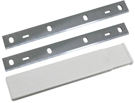 Ninehole 2 Stück HSS Hobelmesser 210mm, 210mm Hobelmesserblätter Passend Für Hobelmaschine Holzbearbeitungsmaschinen, 210 x 22x 1,8mm