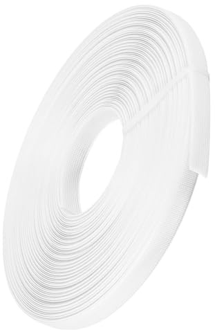 MAEXUS® Reifrock Brautkleid, 6mm*45m Polyester Stäbchen, Fishbone für Hochzeitskleider, Weiß