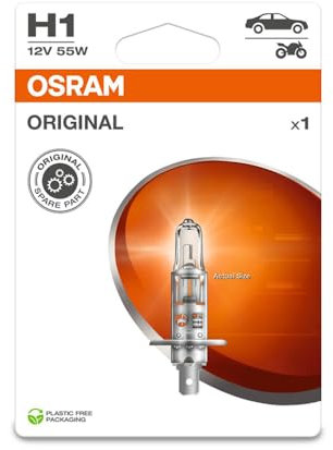 OSRAM H1 Glühlampe Fernscheinwerfer 55W Fernlicht Birne 64150-1BL