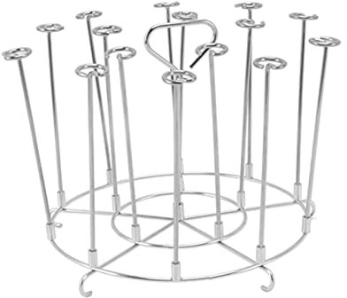 RASTKY Soporte para brochetas de Acero Inoxidable para freidora Foodi de 8 Cuartos con 15 Pinchos, diseño para entusiastas de la Barbacoa y Fiestas