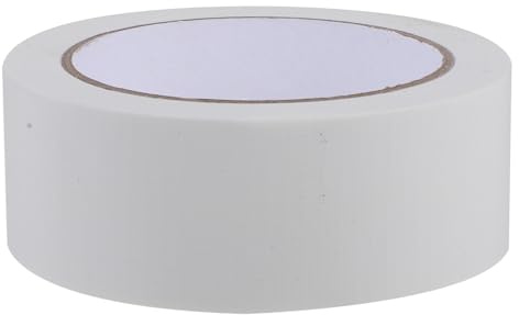 MAGICLULU Heavy Duty Tape White Tape Strong for Carpet Wedding Decor Easy to Use