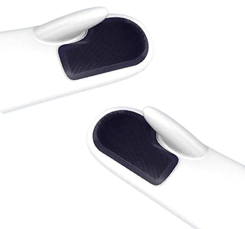 ULIJTH Scrubber Gloves 1 Pair Dish Washing Gloves Cleaning Brush Scrubber Gloves For Kitchen Fruit Vegetables Bathroom Car Pet Care Cleaning Tools