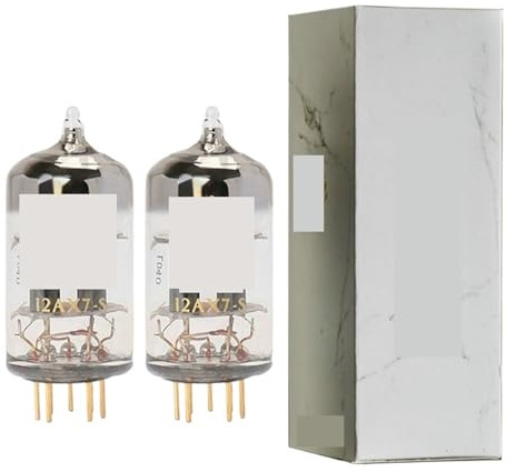 12AX7 ECC83 Tubo a vuoto EL84 ECC81 ECC82 ECC83 12AU7 12AX7 12AT7 Tubi di accoppiamento for amplificatore a valvole elettronico(ECC83,4pcs Matched Quad)